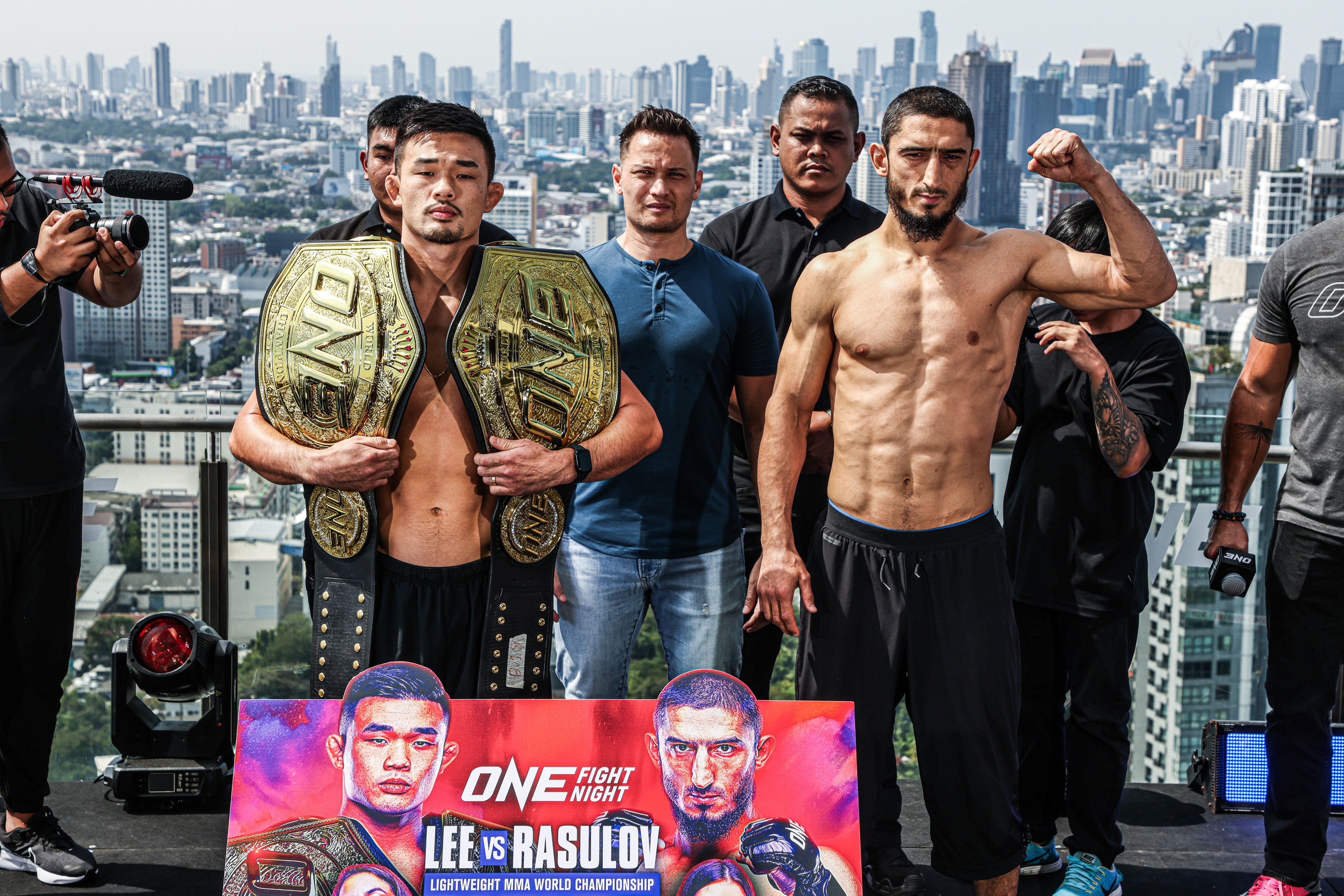 Christian Lee vs. Alibeg Rasulov Faceoff ONE FIght Night 26
