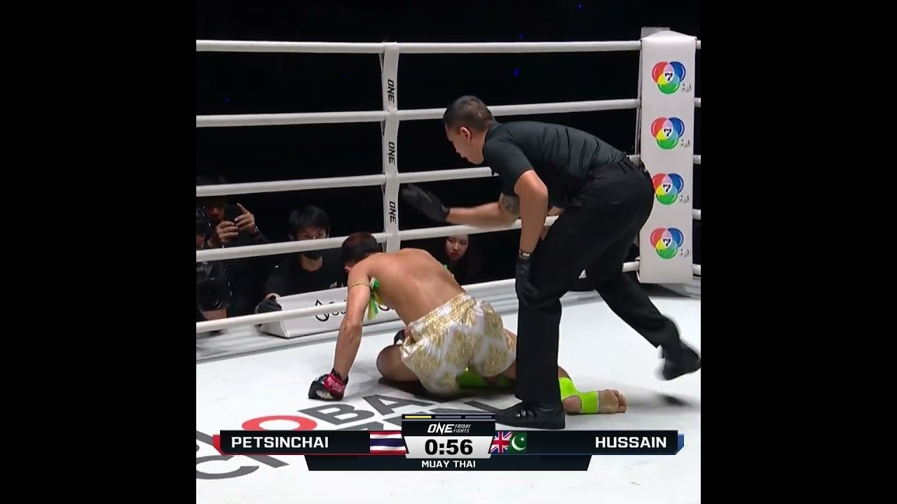 On a RAMPAGE  Ubaid Hussain debuts with a blistering first round KO!