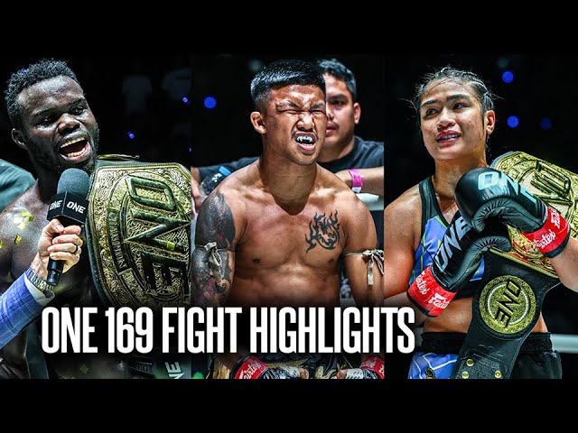 ONE 169 All Fight Highlights ⚔️
