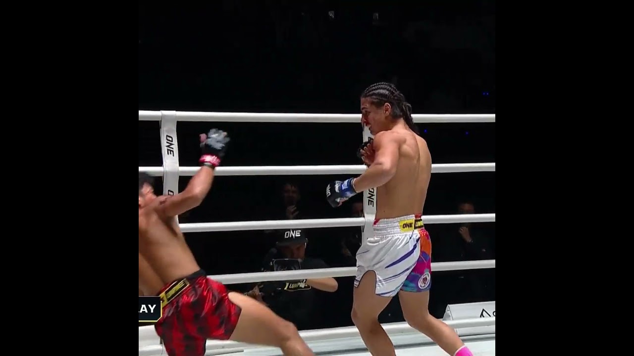OUT OF NOWHERE  18 year old Ramadan Ondash drops Kongchai to secure a unanimous decision win!