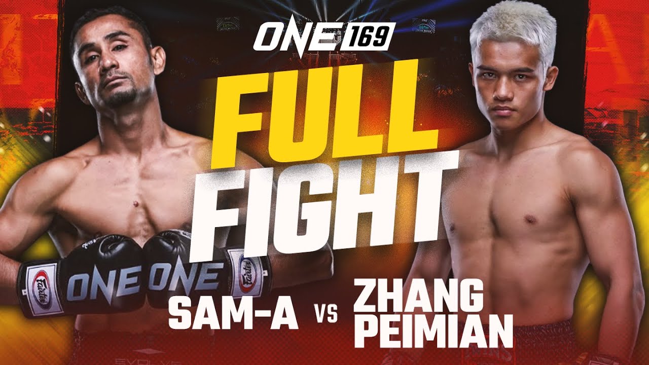 sam a vs zhang peimian one 169 full fight